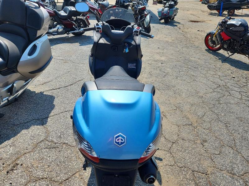 2007 Piaggio Mp3 VIN ZAPM479M775002649 COPART salvage auction — NORMAL WEAR, GA - CERTIFICATE OF TITLE, sold $375 on 2026-08-11 (photo 6)
