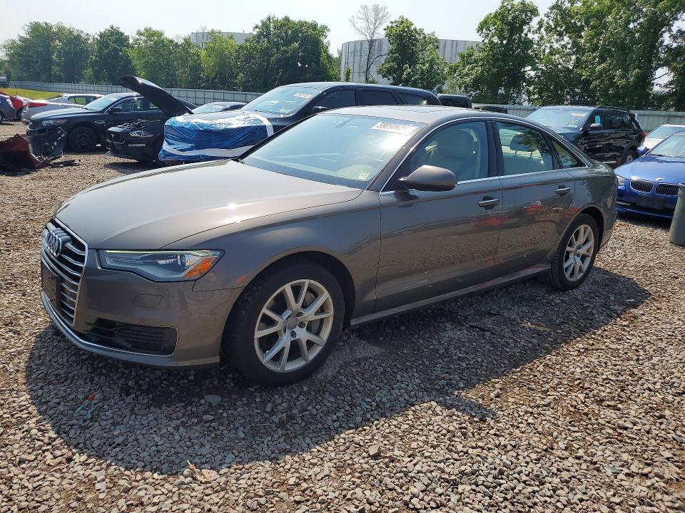 2016 Audi A6 VIN WAUGFAFC0GN048502 COPART salvage auction — NORMAL WEAR, Ny - Certificate Of Title, sold $2,400 on 2026-07-20 (photo 1)