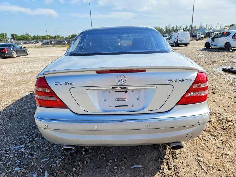 2002 Mercedes-benz Cl-class VIN WDBPJ73J32A019601 COPART salvage auction — SIDE, GA - CERTIFICATE OF TITLE (P), sold $2,100 on 2026-07-30 (photo 6)