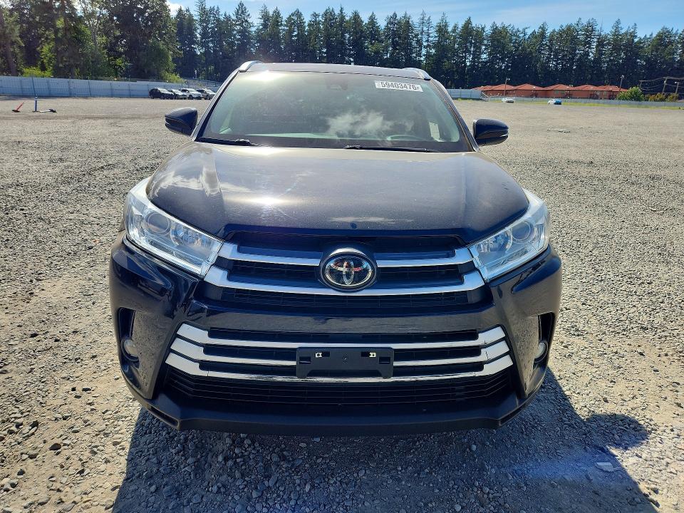 2018 Toyota Highlander VIN 5TDJZRFH9JS905993 COPART salvage auction — SIDE, Wa - Bill Of Sale, sold $6,300 on 2026-07-21 (photo 5)