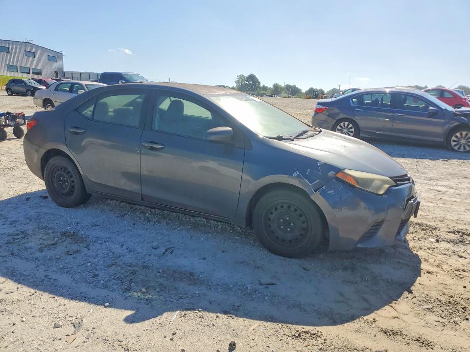 2014 Toyota Corolla VIN 5YFBURHEXEP072080 COPART salvage auction — FRONT END, Ga - Certificate Of Title, sold $300 on 2026-07-29 (photo 4)