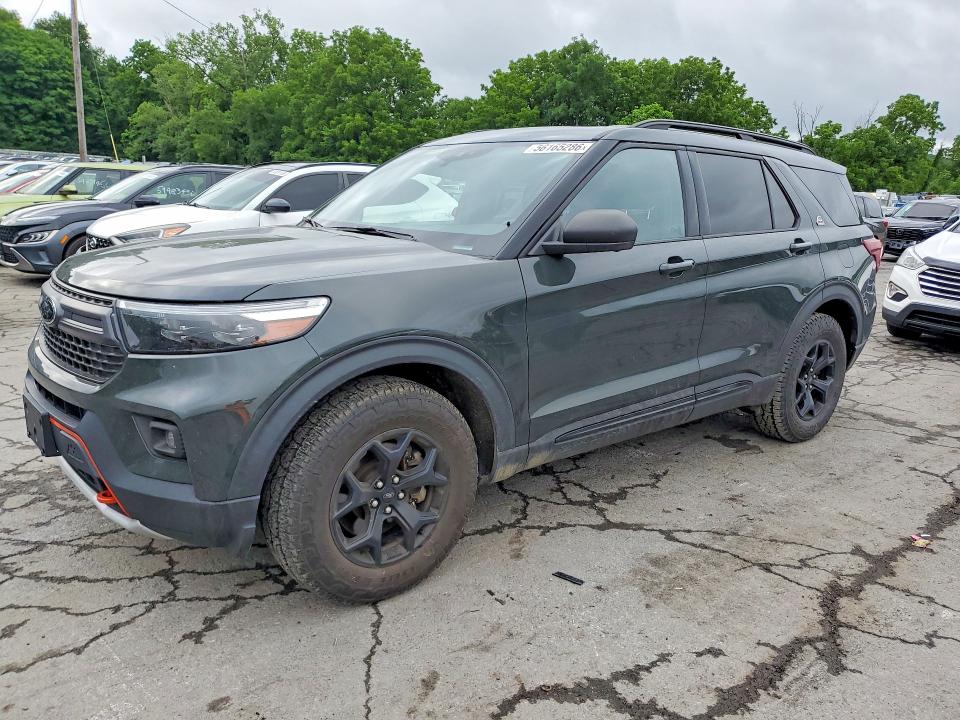 2022 Ford Explorer VIN 1FMSK8JH5NGB09683 — COPART salvage auction photo