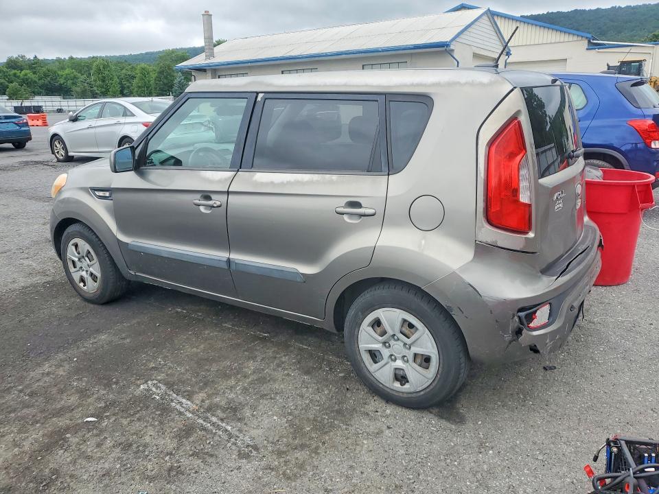 2013 Kia Soul VIN KNDJT2A59D7515982 COPART salvage auction — REAR END, PA - CERTIFICATE OF SALVAGE, sold $200 on 2026-07-28 (photo 2)