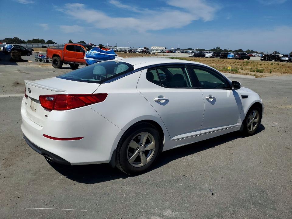 2015 Kia VIN KNAGM4A74F5540451 COPART salvage auction — SIDE, Ca - Salvage Certificate, sold $15 on 2026-07-21 (photo 3)
