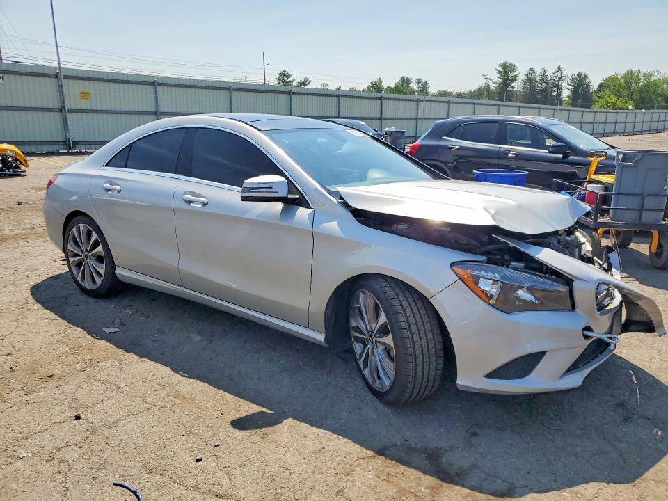 2014 Mercedes-benz Cla-klasse VIN WDDSJ4EB2EN088847 COPART salvage auction — FRONT END, Pa - Certificate Of Salvage, sold $1,700 on 2026-07-22 (photo 4)