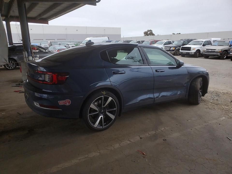 2021 Polestar VIN LPSED3KAXML018570 COPART salvage auction — SIDE, Ca - Salvage Certificate, sold $4,700 on 2026-07-23 (photo 3)