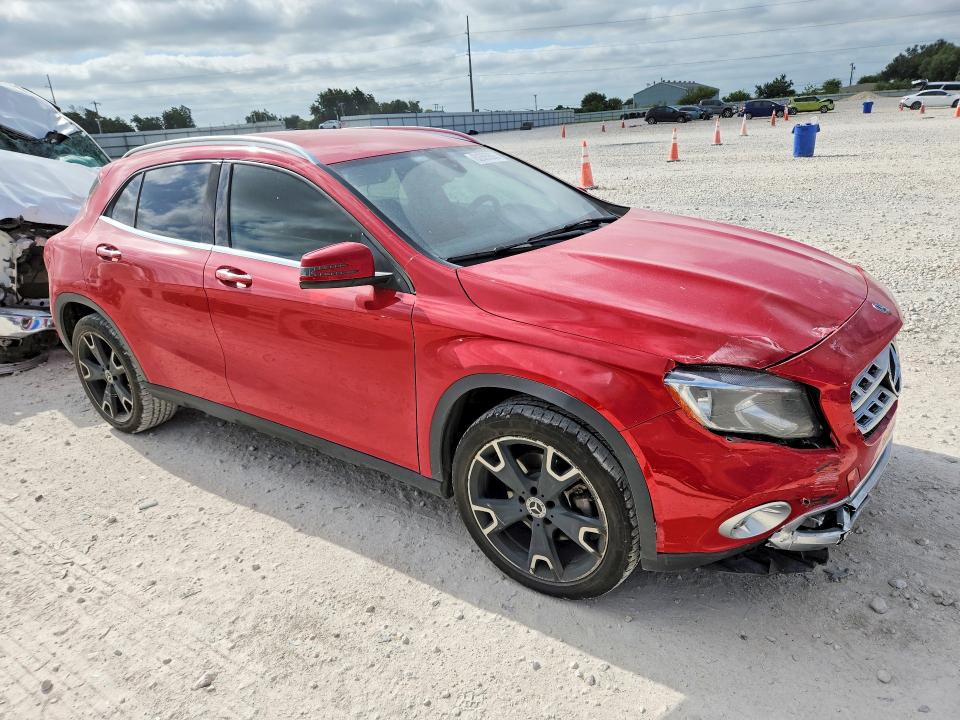 2020 Mercedes-benz Gla-klasse VIN WDCTG4EB0LU023456 COPART salvage auction — FRONT END, Tx - Salvage Vehicle Title, sold $4,750 on 2026-08-06 (photo 4)