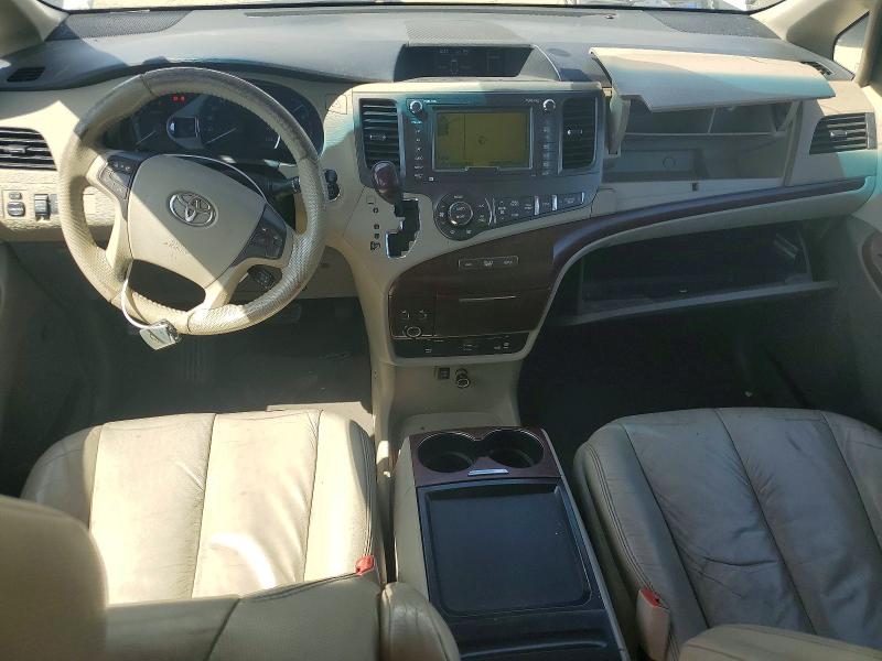 2011 Toyota Sienna VIN 5TDYK3DC6BS012799 COPART salvage auction — SIDE, CA - SALVAGE CERTIFICATE, sold $1,150 on 2026-07-09 (photo 8)