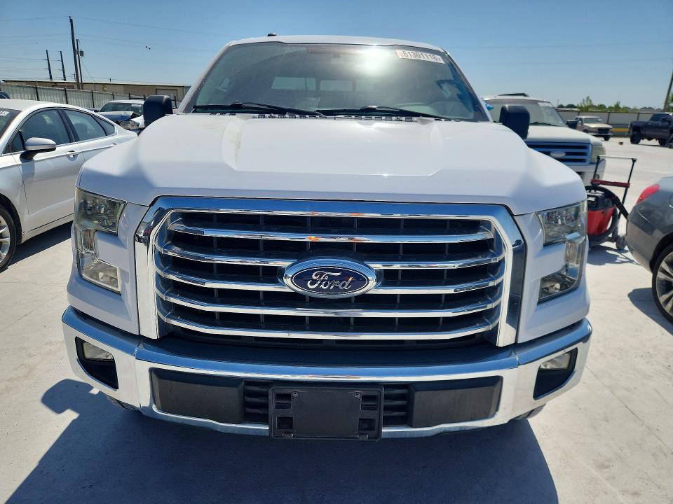 2016 Ford F-150 VIN 1FTEW1CF8GKF16356 COPART salvage auction — REAR END, Tx - Salvage Vehicle Title, sold $12,600 on 2026-07-31 (photo 5)