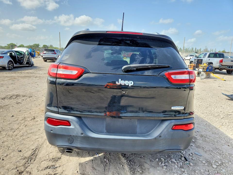 2017 Jeep Cherokee VIN 1C4PJLCB1HW613523 COPART salvage auction — FRONT END, Fl - Cert Of Title Slvg Rebuildable, sold $1,950 on 2026-07-30 (photo 6)