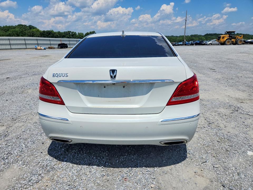 2011 Hyundai Equus VIN KMHGH4JF6BU034078 COPART salvage auction — FRONT END, NC - SALVAGE CERTIFICATE OF TITLE (P), sold $2,850 on 2026-07-22 (photo 6)