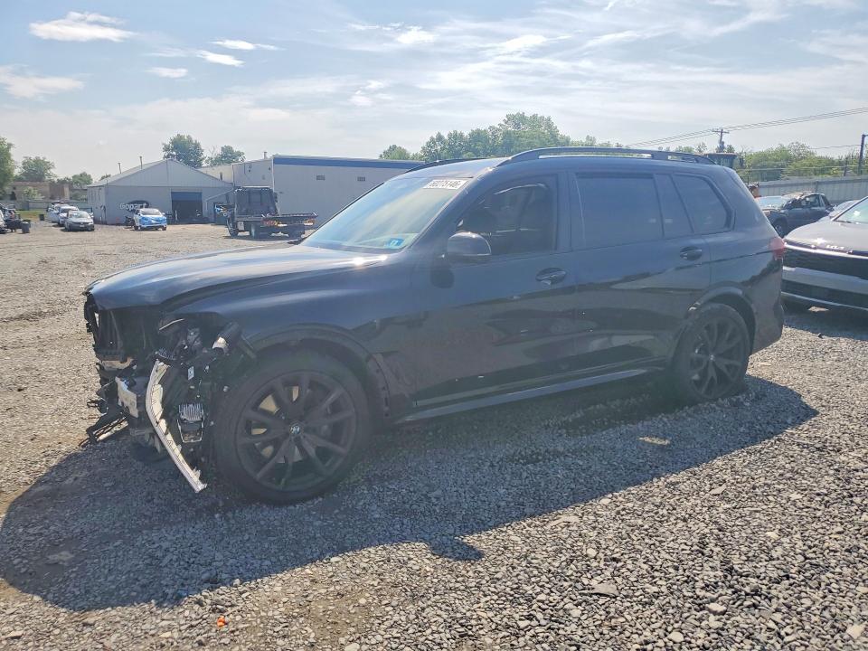 2020 BMW X7 VIN 5UXCW2C0XL9C11159 COPART salvage auction — FRONT END, Nj - Cert Of Title-Salvage, sold $6,600 on 2026-07-31 (photo 1)