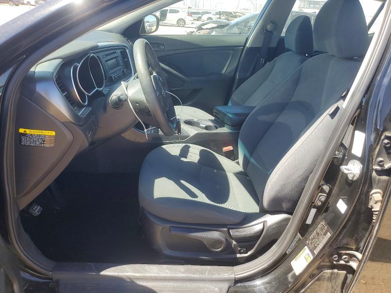 2015 Kia Optima VIN KNAGM4A7XF5664451 COPART salvage auction — FRONT END, Ca - Salvage Certificate, sold $925 on 2026-07-20 (photo 7)