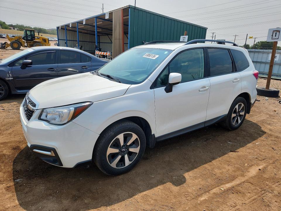2017 Subaru Forester VIN JF2SJAGC5HH579724 COPART salvage auction — HAIL, Co - Certificate Of Title, sold $5,900 on 2026-07-20 (photo 1)