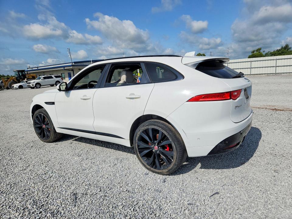 2018 Jaguar F-pace VIN SADCM2FV7JA291631 COPART salvage auction — MECHANICAL, La - Certificate Of Title, sold $3,700 on 2026-08-03 (photo 2)