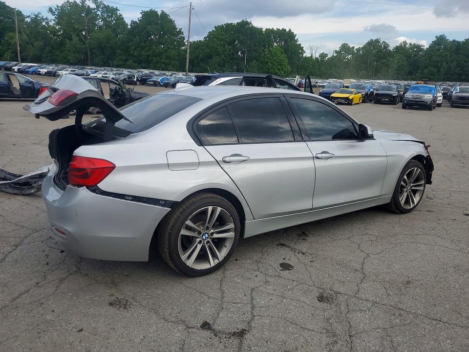 2016 BMW 3er VIN WBA8E9G54GNT88452 COPART salvage auction — FRONT END, Ny - Mv-907A Salvage Certificate, sold $525 on 2026-07-16 (photo 3)