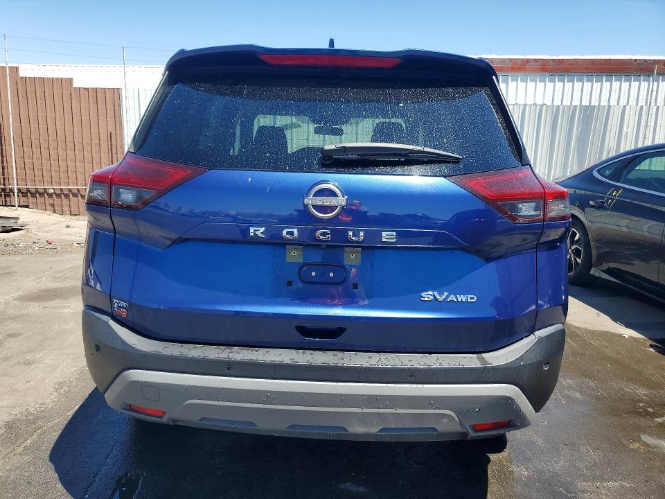 2023 Nissan Rogue VIN JN8BT3BB5PW461075 COPART salvage auction — MECHANICAL, Nv - Certificate Of Title, sold $6,100 on 2026-07-22 (photo 6)