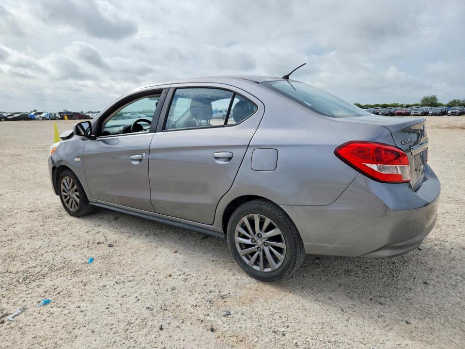2019 Mitsubishi Mirage VIN ML32F3FJ9KHF18918 COPART salvage auction — FRONT END, Tx - Salvage Vehicle Title, sold $325 on 2026-07-23 (photo 2)