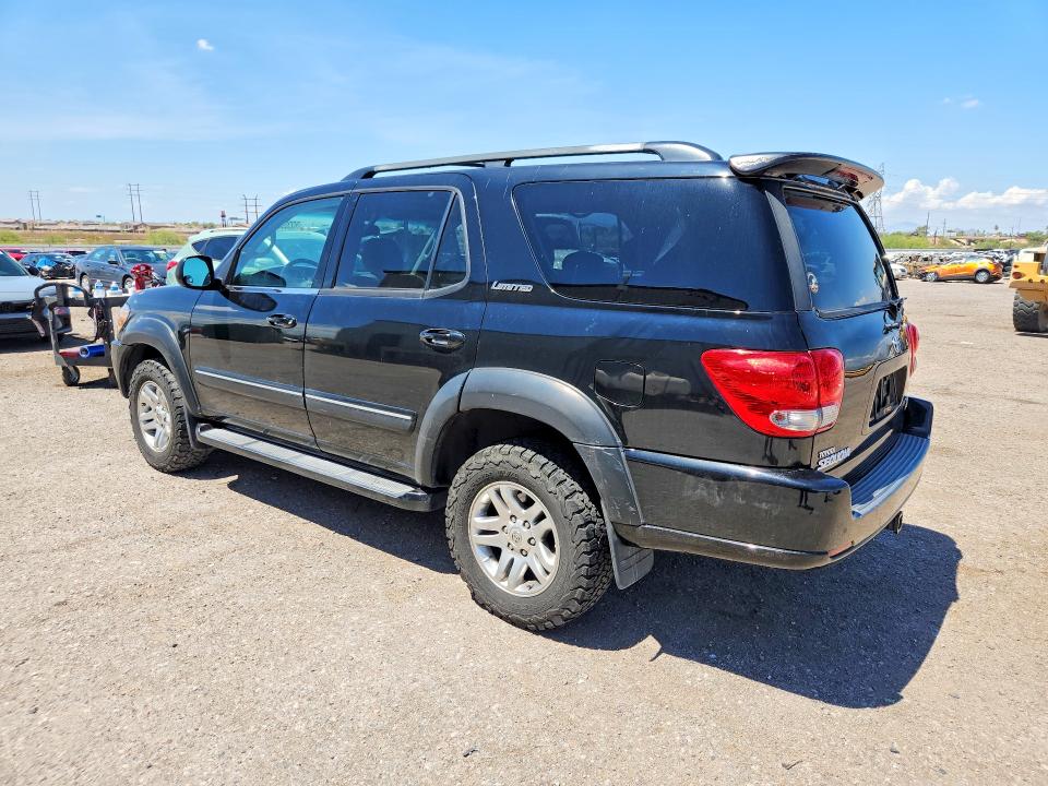 2005 Toyota Sequoia VIN 5TDZT38A55S243613 COPART salvage auction — NORMAL WEAR, Az - Cert Of Title-Restored Salvage, sold $750 on 2026-07-31 (photo 2)