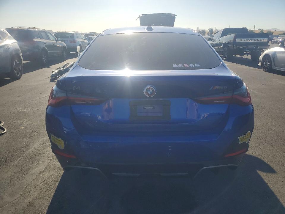 2023 BMW I4 VIN WBY33AW06PFN54795 COPART salvage auction — FRONT END, CA - SALVAGE CERTIFICATE, sold $11,800 on 2026-07-27 (photo 6)