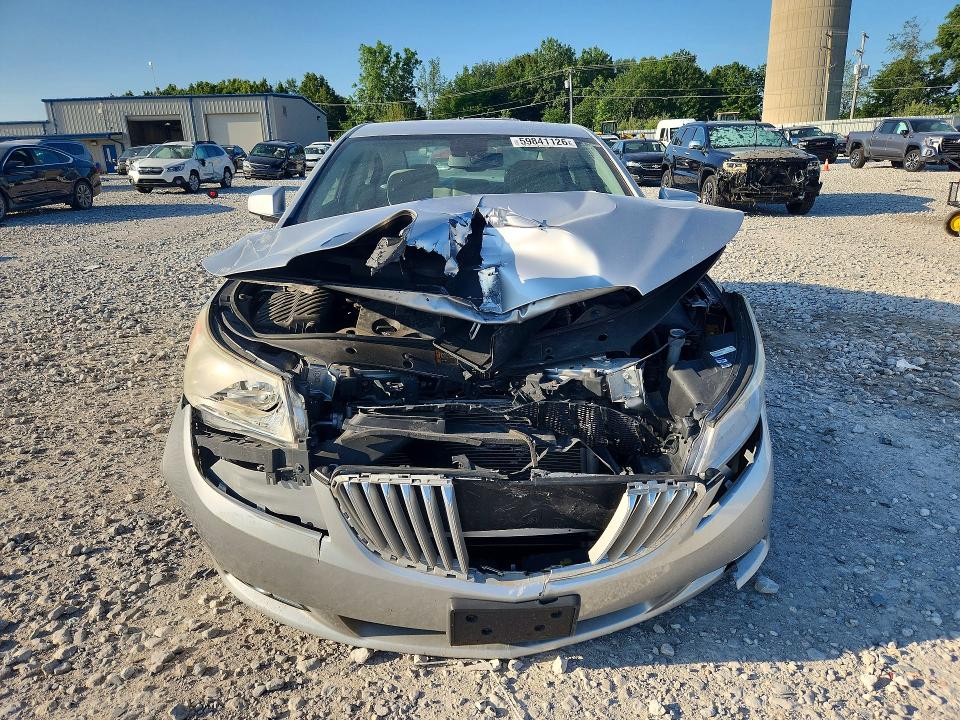 2012 Buick Lacrosse VIN 1G4GB5E38CF299145 COPART salvage auction — FRONT END, Mi - Certificate Of Title, sold $500 on 2026-09-03 (photo 5)