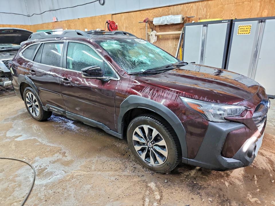 2024 Subaru Outback VIN 4S4BTGND7R3263159 COPART salvage auction — HAIL, Mi - Cert Of Title-Salvage Vehicle, sold $5,900 on 2026-09-09 (photo 4)
