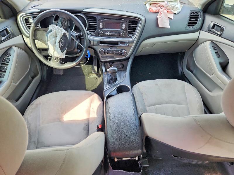 2015 Kia Optima VIN 5XXGM4A70FG399926 COPART salvage auction — FRONT END, MS - CERT OF TITLE-SALVAGED, sold $30 on 2026-07-30 (photo 8)