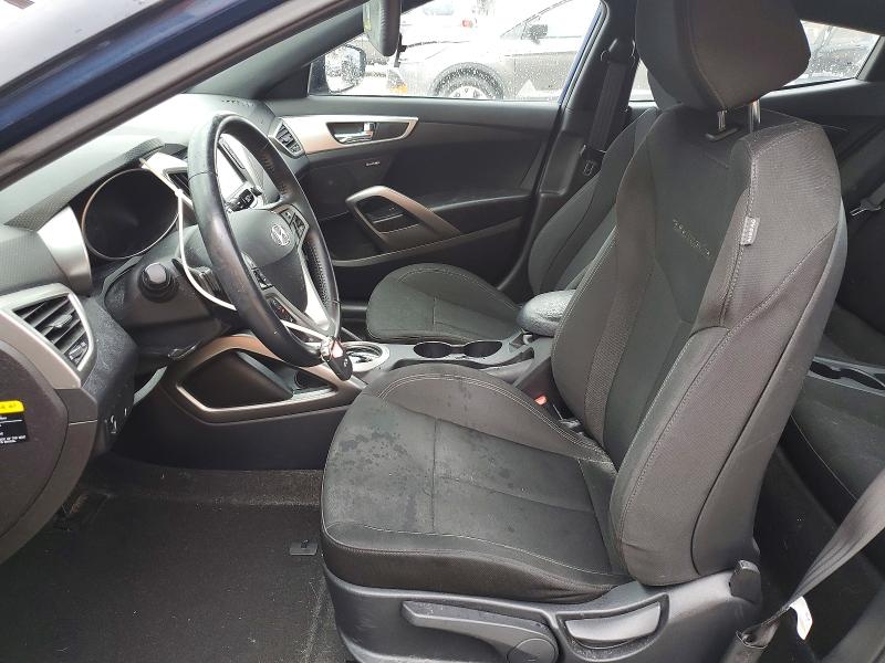 2017 Hyundai Veloster VIN KMHTC6AD9HU322029 COPART salvage auction — FRONT END, Fl - Cert Of Title Slvg Rebuildable, sold $475 on 2026-07-17 (photo 7)