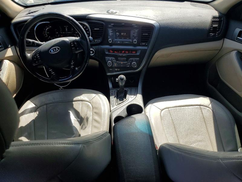 2011 Kia Optima hybrid VIN KNAGM4AD2B5006588 COPART salvage auction — MINOR DENT/SCRATCHES, Ca - Dis/Dlr/Exp Only Clean Title, sold $1,450 on 2026-07-13 (photo 8)