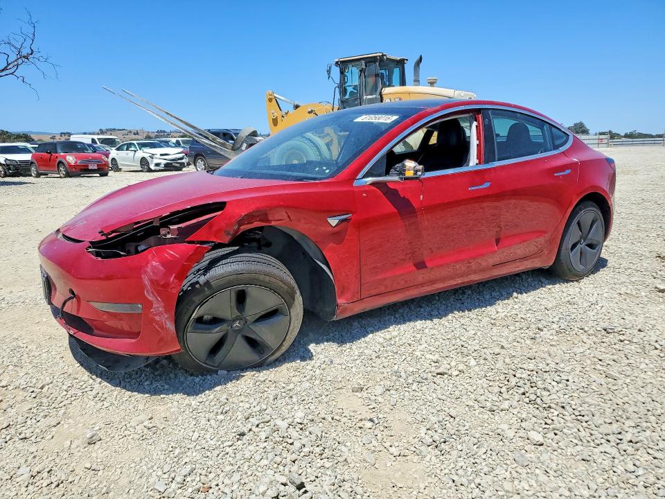 2017 Tesla Model 3 VIN 5YJ3E1EA6HF000068 COPART salvage auction — FRONT END, Ca - Salvage Certificate, sold $500 on 2026-07-28 (photo 1)