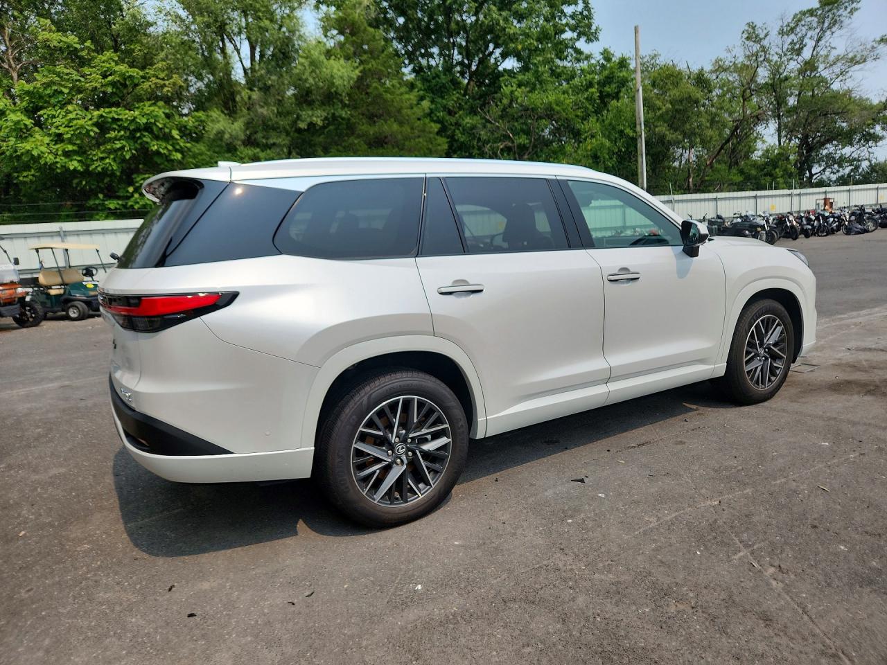 2025 Lexus Tx VIN 5TDAAAB6XSS038134 COPART salvage auction — Water/Flood, NJ - CERT OF TITLE-SALVAGE FLOOD, sold $35,000 on 2026-08-11 (photo 3)