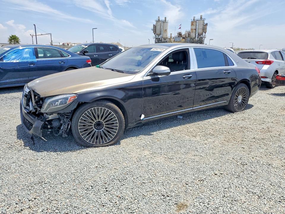 2016 Mercedes-benz S-klasse VIN WDDUX7GBXGA233813 — COPART salvage auction photo