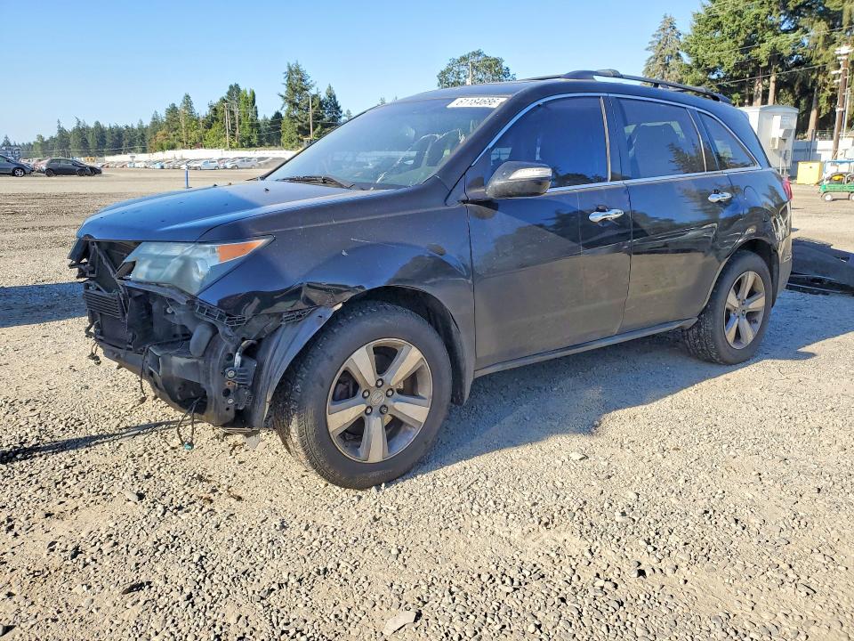 2011 Acura Mdx VIN 2HNYD2H60BH529887 COPART salvage auction — FRONT END, WA - BILL OF SALE, sold $125 on 2026-07-24 (photo 1)