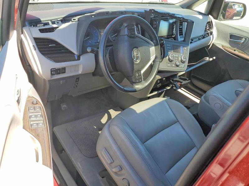 2020 Toyota Sienna VIN 5TDYZ3DC0LS065706 COPART salvage auction — REAR END, Ca - Salvage Certificate, sold $250 on 2026-07-29 (photo 8)
