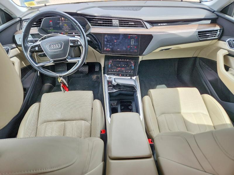 2021 Audi E-tron VIN WA1VABGE4MB015766 COPART salvage auction — FRONT END, Ny - Mv-907A Salvage Certificate, sold $8,700 on 2026-07-20 (photo 8)