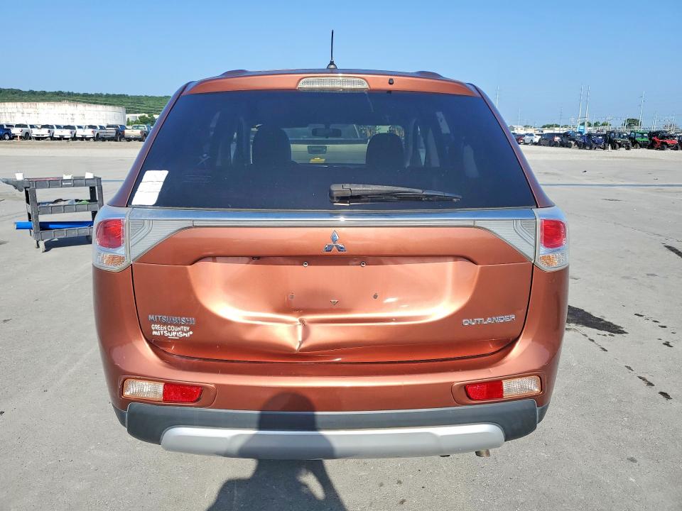 2015 Mitsubishi Outlander VIN JA4AD3A39FZ006929 COPART salvage auction — MECHANICAL, Ok - Certificate Of Title, sold $625 on 2026-07-22 (photo 6)