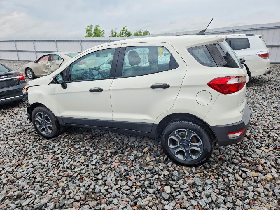 2020 Ford Ecosport VIN MAJ6S3FL5LC317725 COPART salvage auction — FRONT END, Wi - Junked Vehicle Bill Of Sale, sold $425 on 2026-07-27 (photo 2)