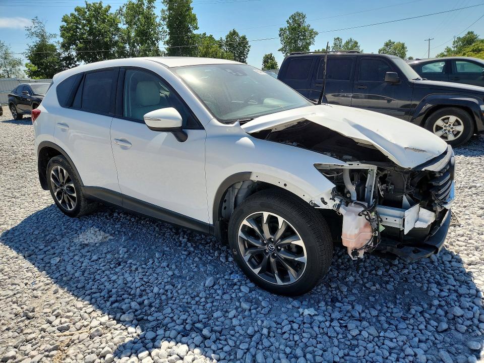 2016 Mazda Cx-5 VIN JM3KE4DY8G0736025 COPART salvage auction — FRONT END, Mi - Certificate Of Title, sold $1,500 on 2026-07-23 (photo 4)