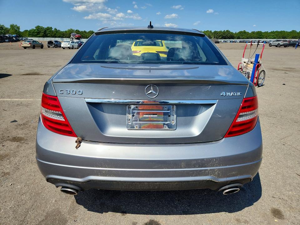 2012 Mercedes-benz VIN WDDGF8BB9CR196732 COPART salvage auction — MECHANICAL, NY - CERTIFICATE OF TITLE, sold $1,600 on 2026-08-04 (photo 6)