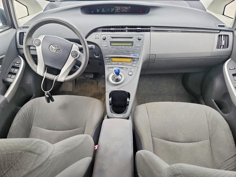 2011 Toyota Prius VIN JTDKN3DU3B0285028 COPART salvage auction — WATER/FLOOD, La - Cert Of Title-Salvage Flood, sold $350 on 2026-07-29 (photo 8)