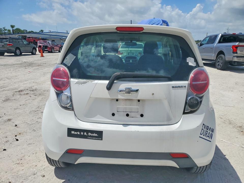 2014 Chevrolet Spark VIN KL8CD6S90EC581577 COPART salvage auction — NORMAL WEAR, FL - CERTIFICATE OF TITLE, sold $850 on 2026-07-15 (photo 6)