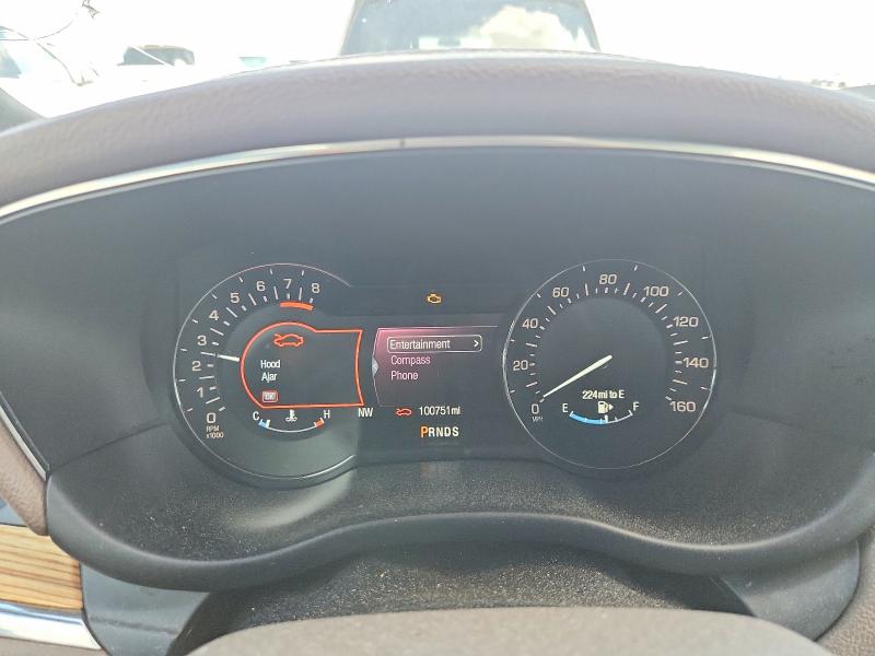 2015 Lincoln MKC VIN 5LMCJ1A95FUJ12719 COPART salvage auction — FRONT END, Tx - Salvage Vehicle Title, sold $175 on 2026-10-08 (photo 9)