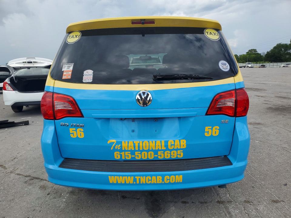 2013 Volkswagen Routan VIN 2C4RVABG4DR725153 COPART salvage auction — MECHANICAL, Tn - Certificate Of Title, sold $350 on 2026-07-22 (photo 6)