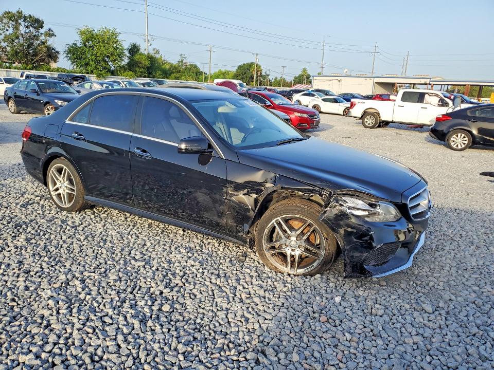 2016 Mercedes-benz E-klasse VIN WDDHF5KB0GB199682 COPART salvage auction — FRONT END, Fl - Cert Of Title Slvg Rebuildable, sold $7,400 on 2026-07-17 (photo 4)
