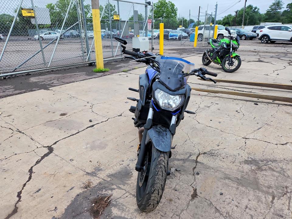 2018 Yamaha Mt07 VIN JYARM27E2JA001036 COPART salvage auction — VANDALISM, Pa - Certificate Of Salvage, sold $1,150 on 2026-07-30 (photo 2)