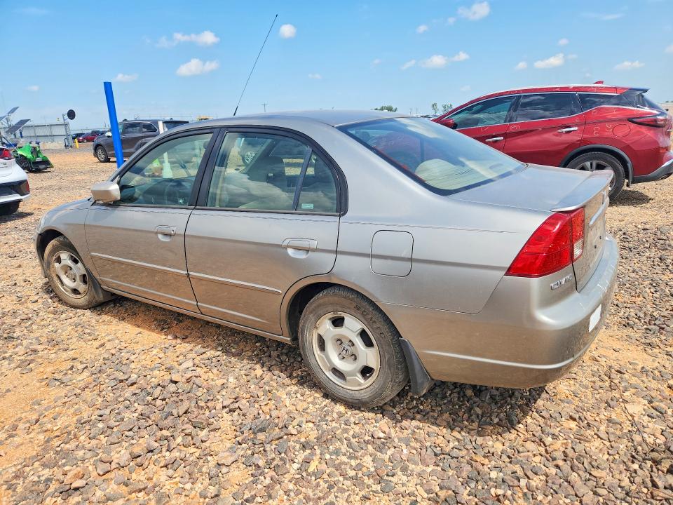 2003 Honda Civic hybrid VIN JHMES96603S019381 COPART salvage auction — MECHANICAL, MO - CERTIFICATE OF TITLE, sold $100 on 2026-07-08 (photo 2)