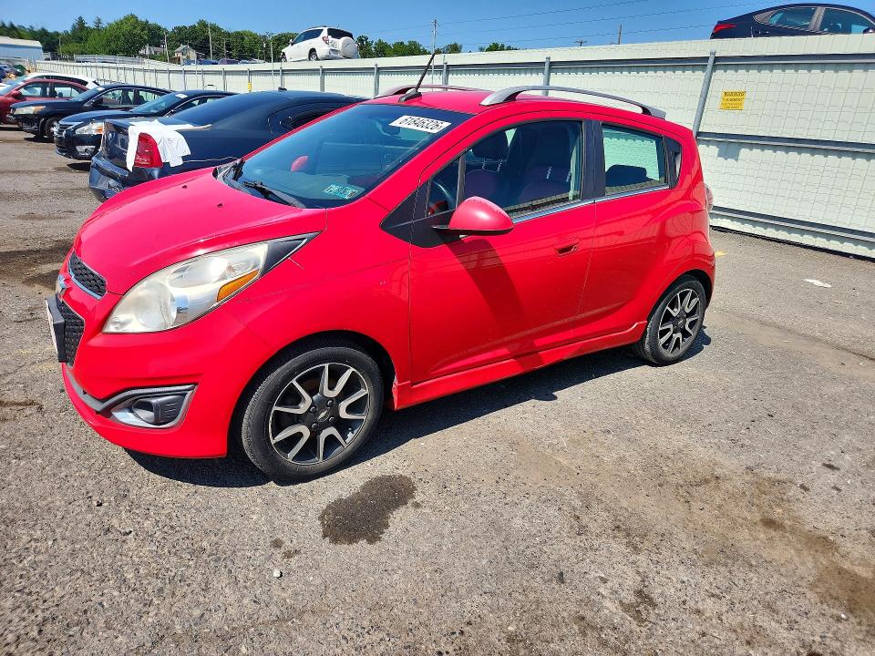 2013 Chevrolet Spark VIN KL8CF6S95DC516720 COPART salvage auction — MECHANICAL, Pa - Certificate Of Salvage, sold $425 on 2026-07-31 (photo 1)