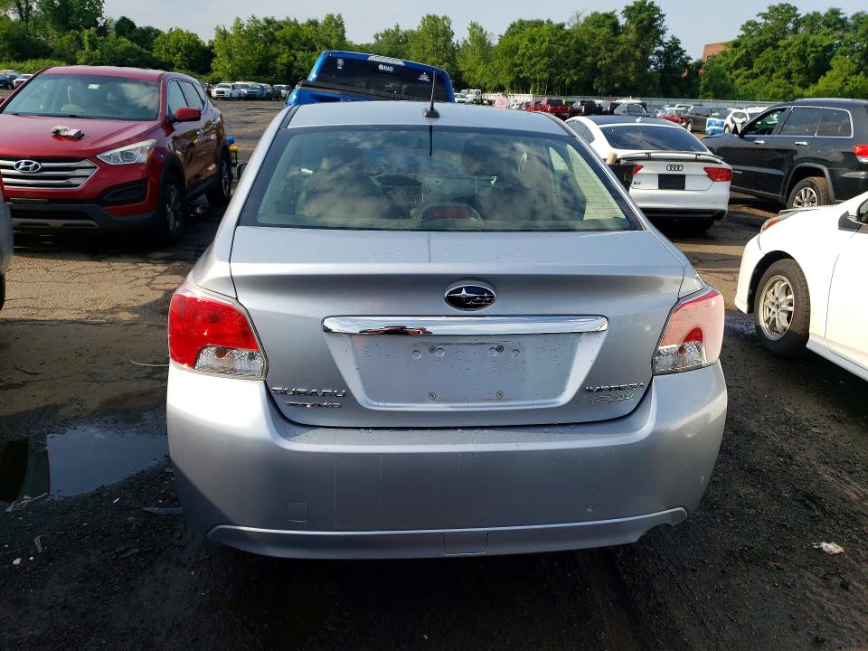 2012 Subaru Impreza VIN JF1GJAK6XCH012946 COPART salvage auction — FRONT END, Ct - Cert Of Title-Salvage, sold $650 on 2026-07-31 (photo 6)