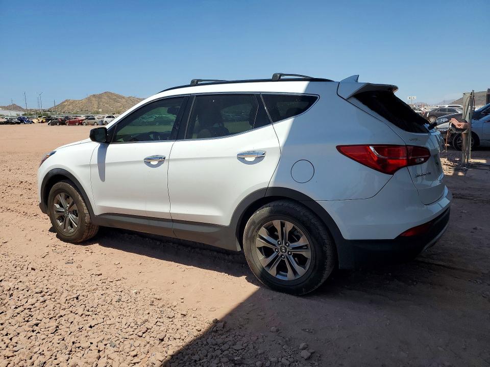 2016 Hyundai Santa fe VIN 5XYZU3LB9GG371494 COPART salvage auction — REAR END, Az - Cert Of Title - Salvage, sold $2,750 on 2026-07-14 (photo 2)