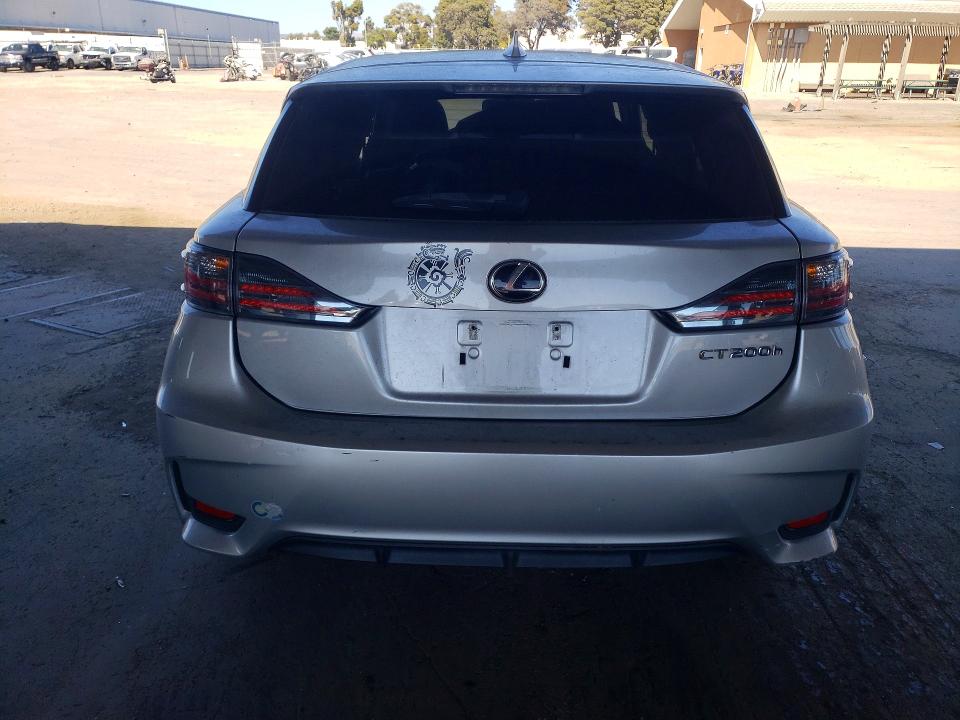 2015 Lexus Ct 200 VIN JTHKD5BH3F2213744 COPART salvage auction — FRONT END, Ca - Salvage Certificate, sold $1,650 on 2026-07-28 (photo 6)